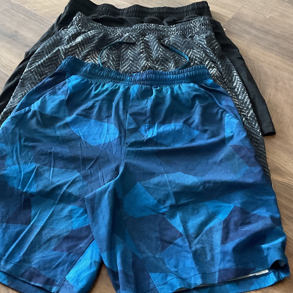 Lot of 3 Men’s Small LULULEMON SHORTS